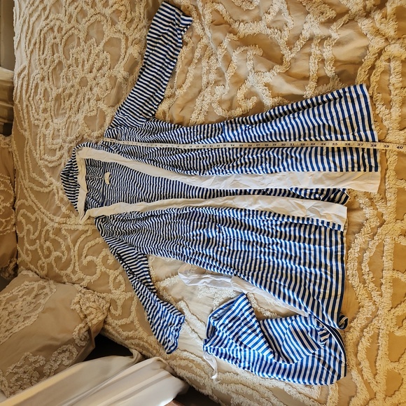 Robe three quarter sleeves short length L/XL - Picture 1 of 8